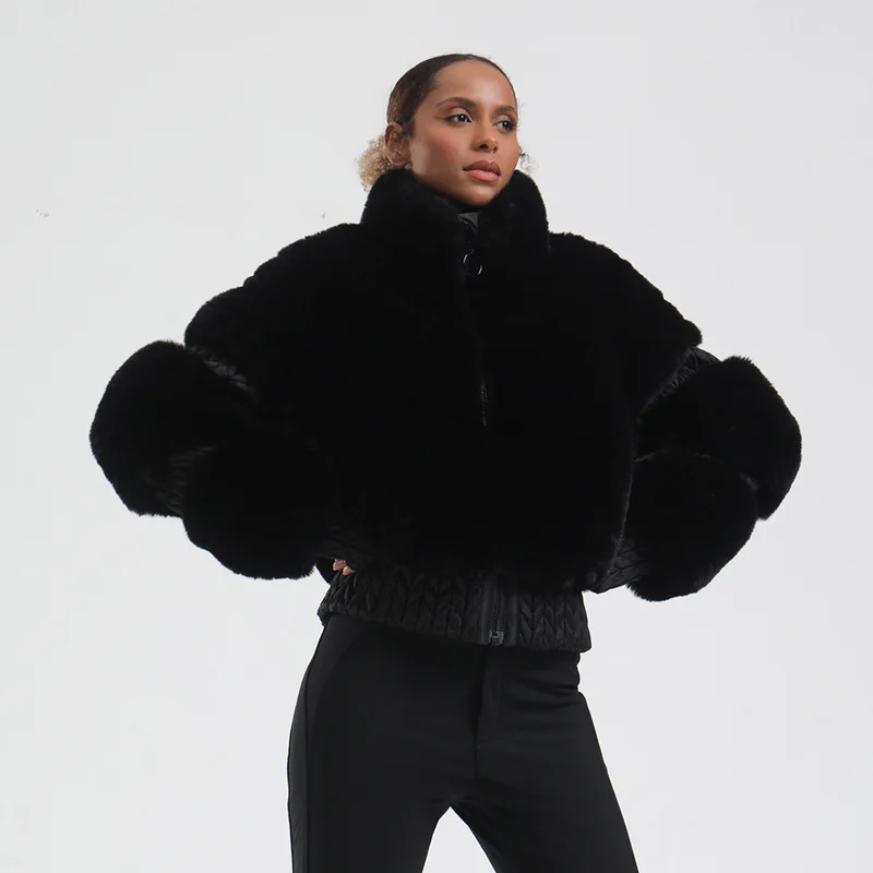 스노우보드복 New Winter Ski Wear Windproof Thickened Warm Extremely Cold Outdoor Sports Double Snowboard Women Ski Jacket 보드복