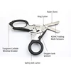 NEW Multifunction Scissors Raptors First Aid Expert Tactical Folding Scissors Outdoor Survival Tool Combination Tools 5