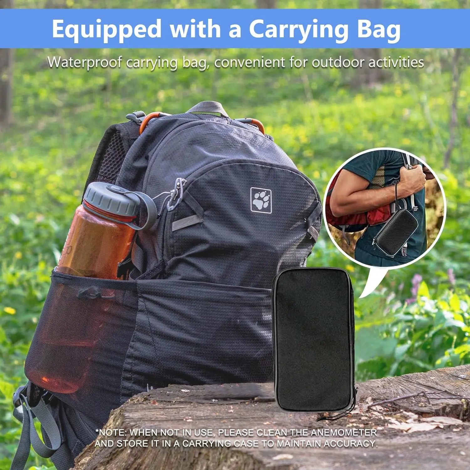 VBESTLIFE Anémomètre LCD Testeur De Compteur De Vitesse Du Vent D'anémomètre Numérique à