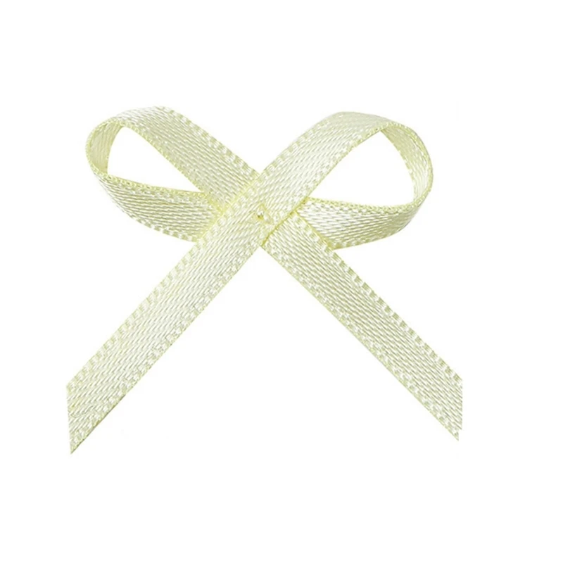 

Лента с бантом для подарочной упаковки, 200x/компл., украшения, бант, атласная лента, банты, мини-бантики для DIY Craft Party