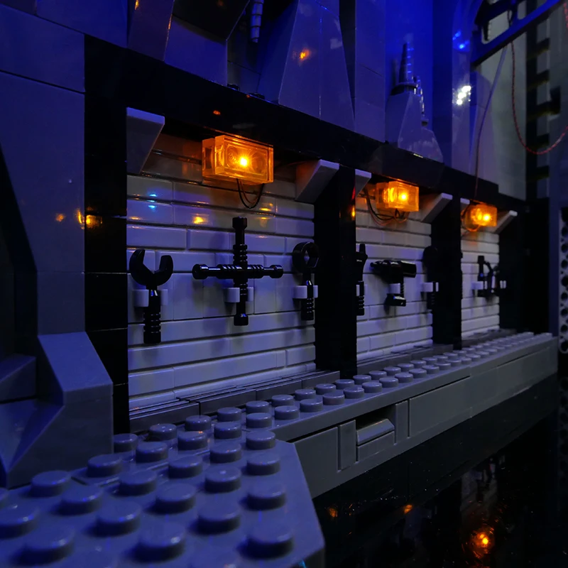 RC LED Light Kit For LEGO 76252 Batcave Shadow Box Building Blocks Brick Toy（Only LED Light，Without Blocks Model)