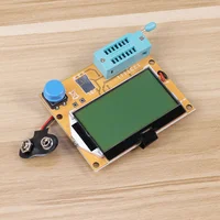 LCD Digital Tester DIY Meter Backlight Diode Triode Capacitance ESR Meter LCD Meter 1