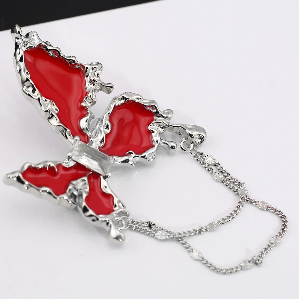 Personal butterfly men's and female brooch