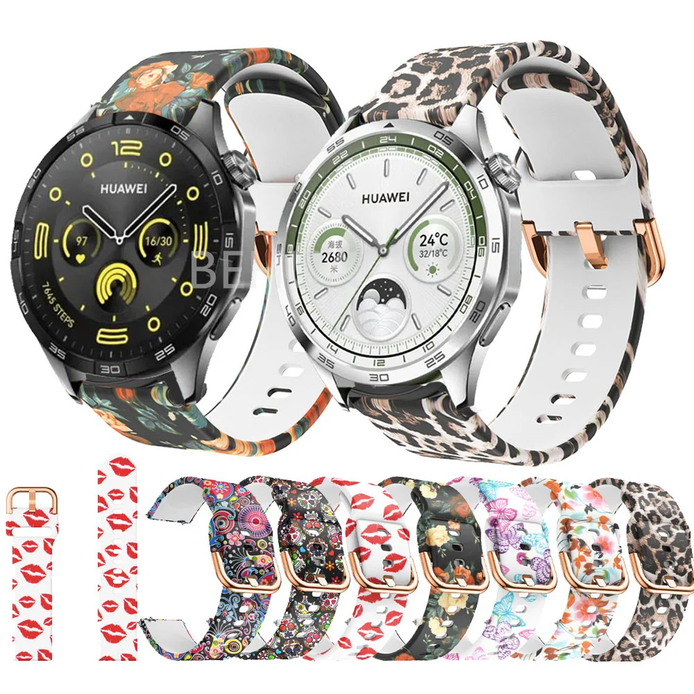 Silicone Sport Watch Band - 20mm/22mm Adjustable Strap Bracelet