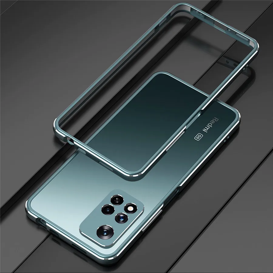 Dropshipping Matching Colors M4Pro Aluminum Metal Bumper For Xiaomi POCO M4 Pro M4Pro 5G Cover CASE Carmera+Frame Protector