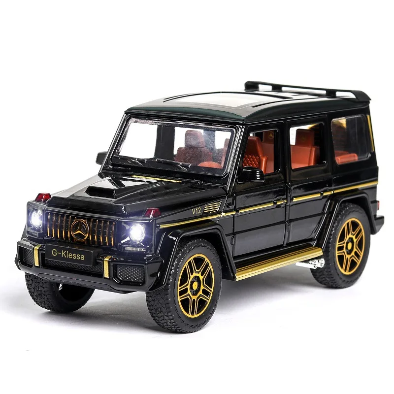 Модель автомобиля 1:24 G63 из сплава Литые и игрушечные металлические внедорожники