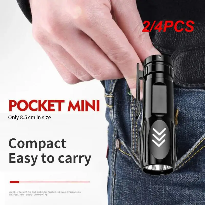 

Перезаряжаемый светодиодный мини-фонарик, фонарик для походов и кемпинга, водонепроницаемый тактический фонарик, фотовспышка для спорта на открытом воздухе