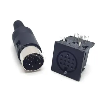 Ds-13-04 square s large terminal generous 13 core 15 pin socket 1