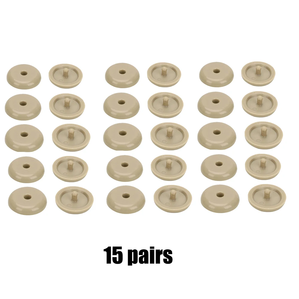 Beige 15 pairs