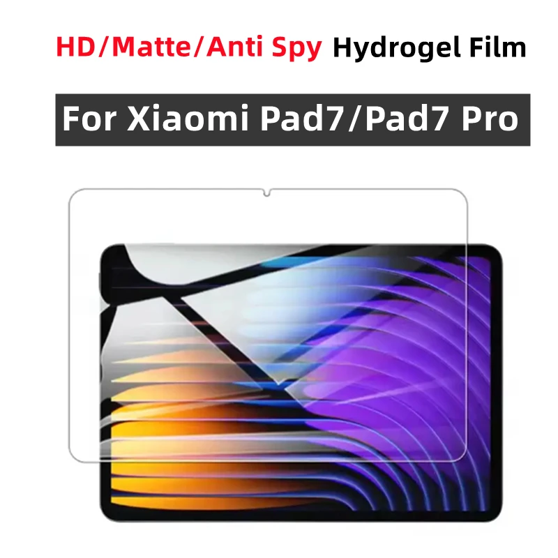 Anti-Spy Matte Hydrogel Full-Cover Screen Protector
