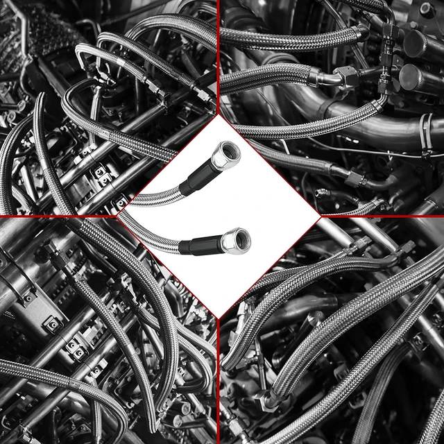 70Inch Transmission Cooler Hose Kit For GM Chevy 1996-2021 - View #4