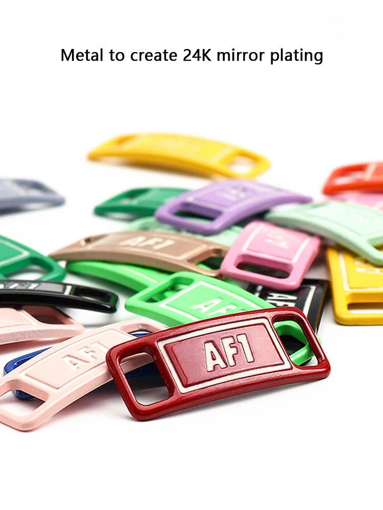Luminous AF1 Shoelace Buckle AJ1 Shoes Night Running Luminous All-match Fluorescent Decorative Shoe Buckle Accessories Luxurious