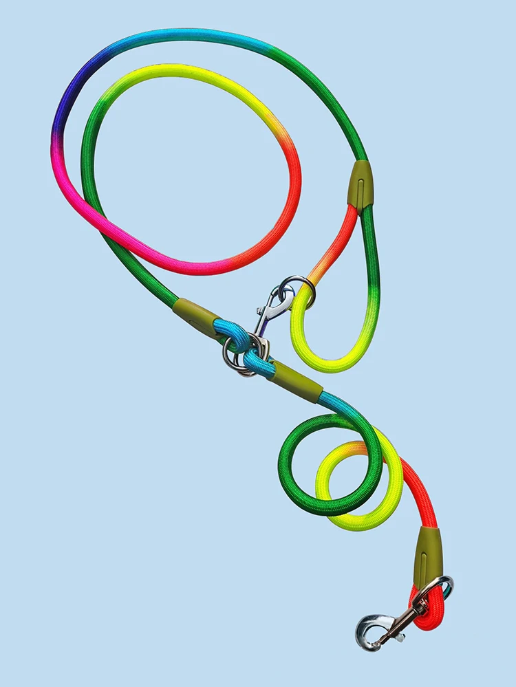 Reflective Hands Free Dog Leash For Running And Walking Big Dogs_voghion.com