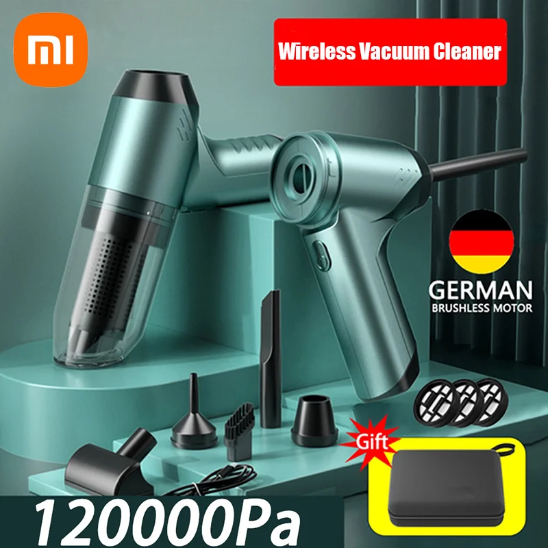 Xiaomi120000Pa3in1WirelessVacuumCleanerPortableCarVacuum