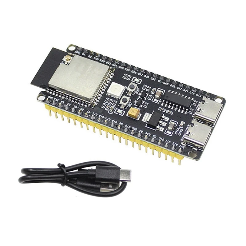 MAKE-ESP32-S3 N16R8 Artificial Intelligence AI Voice Motherboard With Data Cable For Xiaozhi AI Chatbot