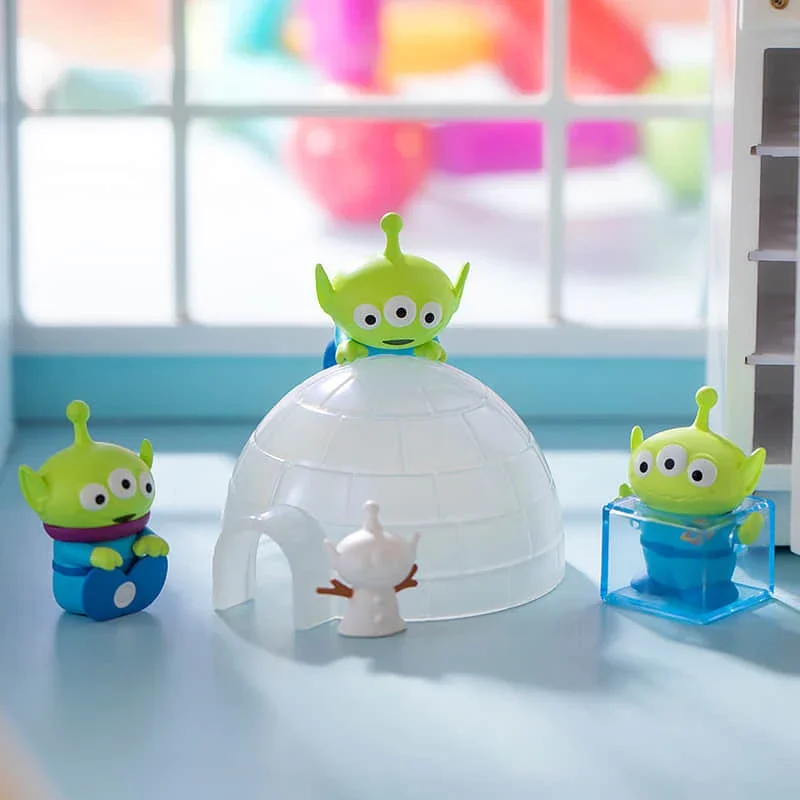 POP MART Pixar Aliens Days Series Blind Box Toy Girl Kawaii Action