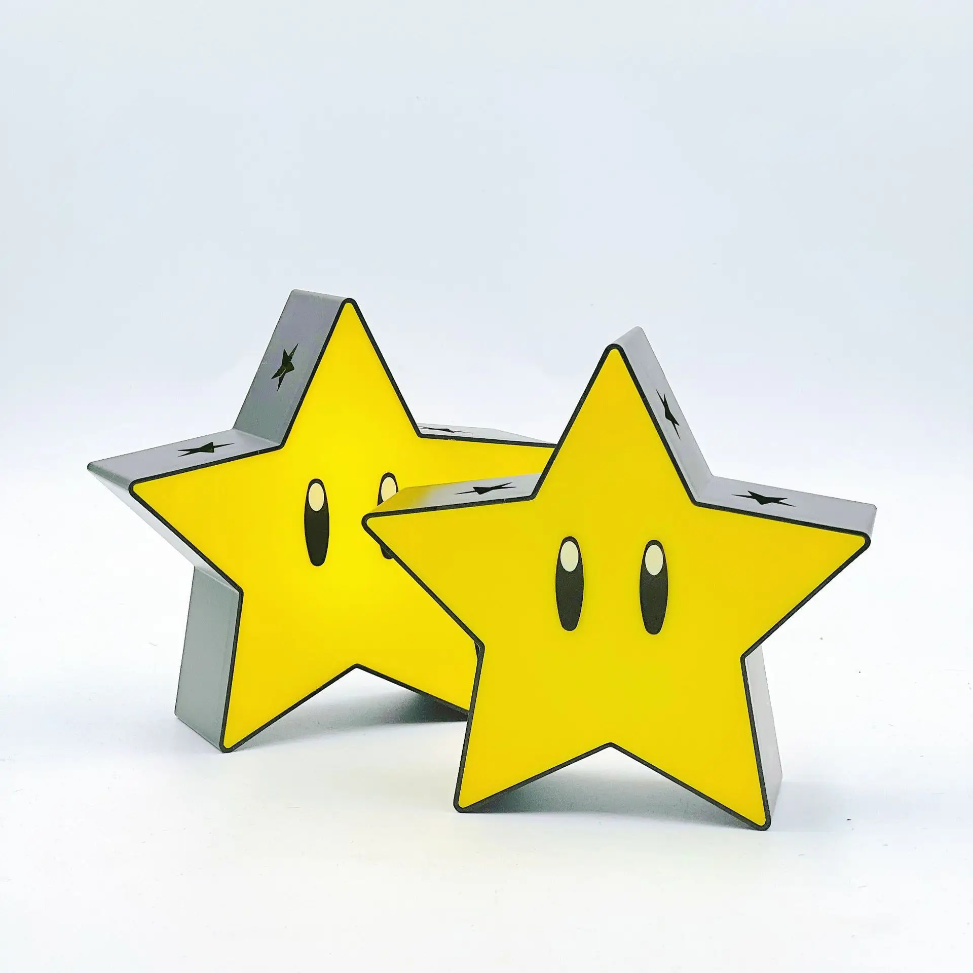 Retro Cute Star Night Light Sound Effect Animation Decorative Night Light USB Game Atmosphere Light, Christmas Gift For Children