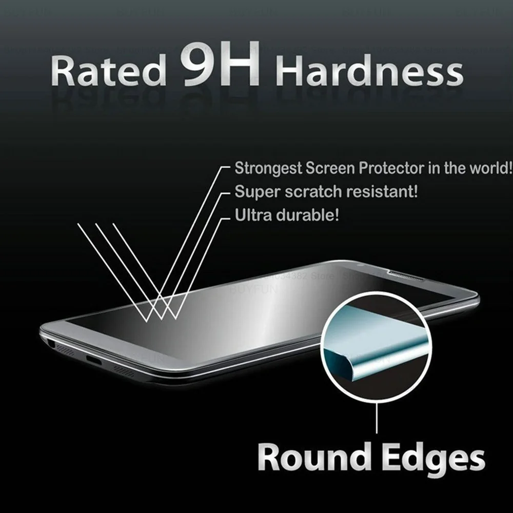 Honor Crystal Tempered Glass Screen Protector, Available in 1-5 Packs