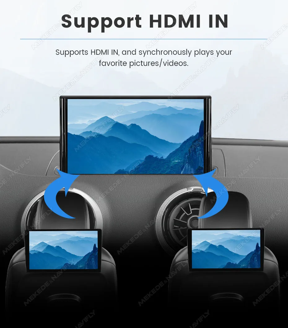 MEKEDE Wireless Carplay Android Auto Decoder Box für Audi A3 S3 A4 A4L A5 Q2L Q5L Q7 MIB System BT5.0 WIFI Videoplayer DSP GPS – Detail 12