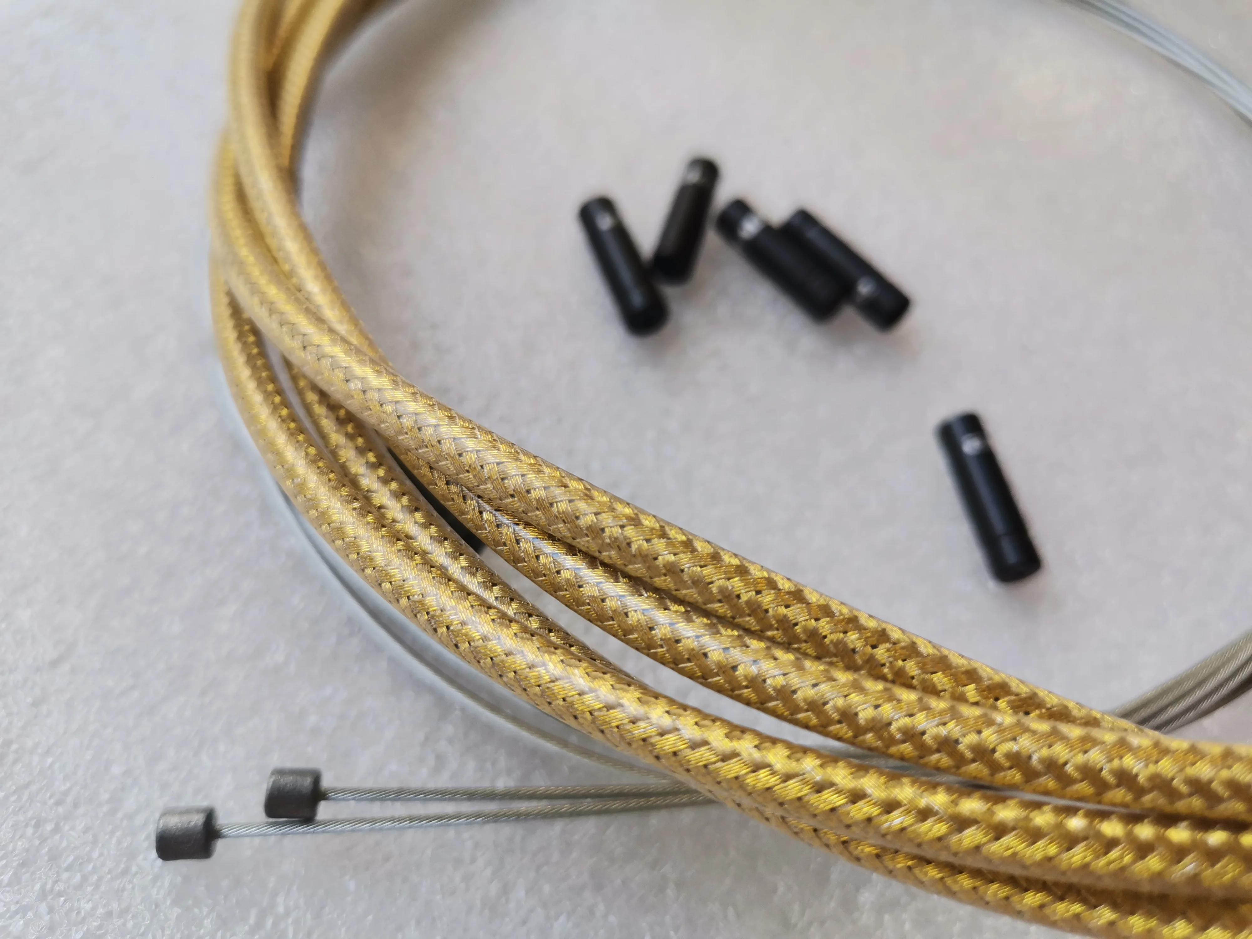 Cavo Freno Universale BMX MTB City Bike Cavi Freno Bici Jagwire Con Capezzoli - Filo Interno In Acciaio Zincato Per Vari Tipi Di Bici Barling Pipe - Foto 7