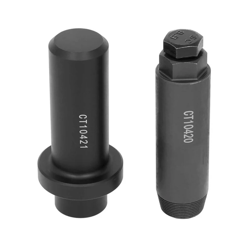 2Pcs 7 Speed Dual Clutch 0AM Input Shaft Oil Seal Puller Removal Tool For VW Audi OEM T10420+T10421