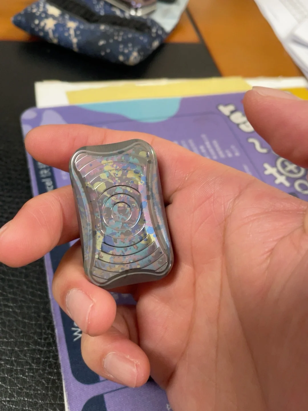 

Cai Niao Unlimited EDC Fantasy Card Push Titanium SSS