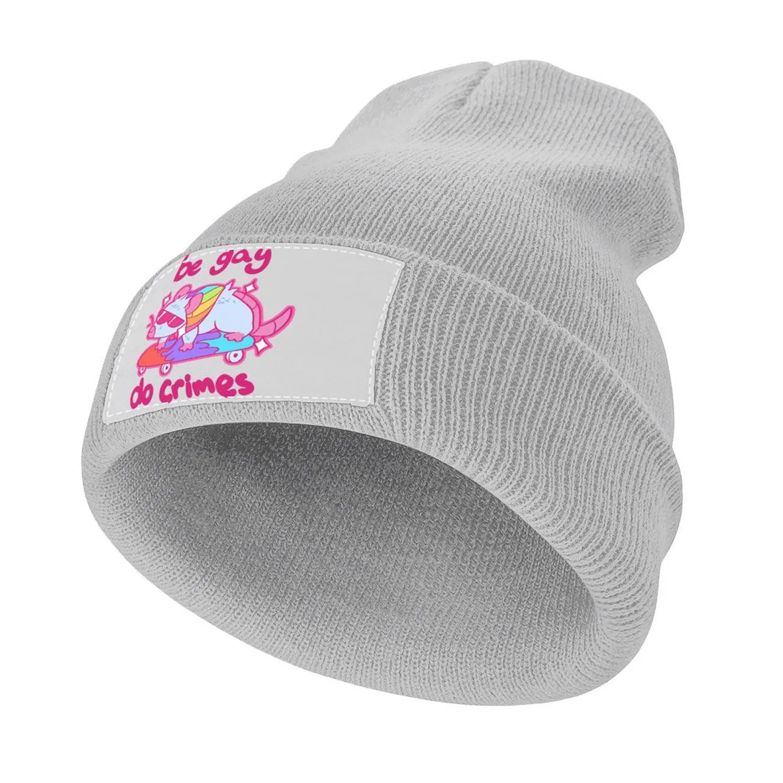 

be gay do crimes possum Knitted Cap Sports Caps western hats Ball Cap Mens Hats Women's
