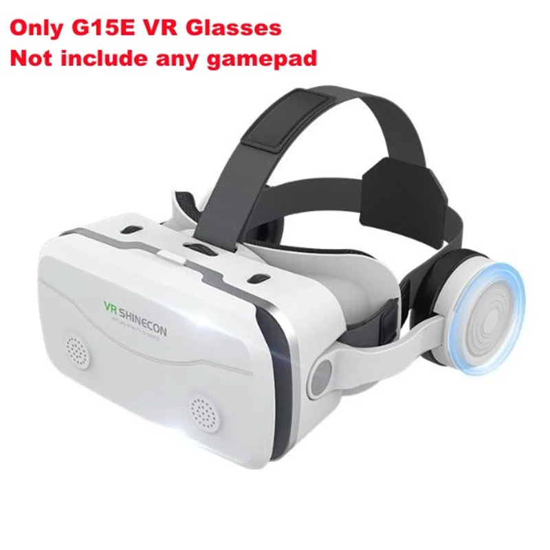 G15E VR Glasses IMAX 3D Movies Virtual Reality VR Glasses Google Cardboard Box VR Шолом для телефону 4.7-7", підтримка ігрового джойстика