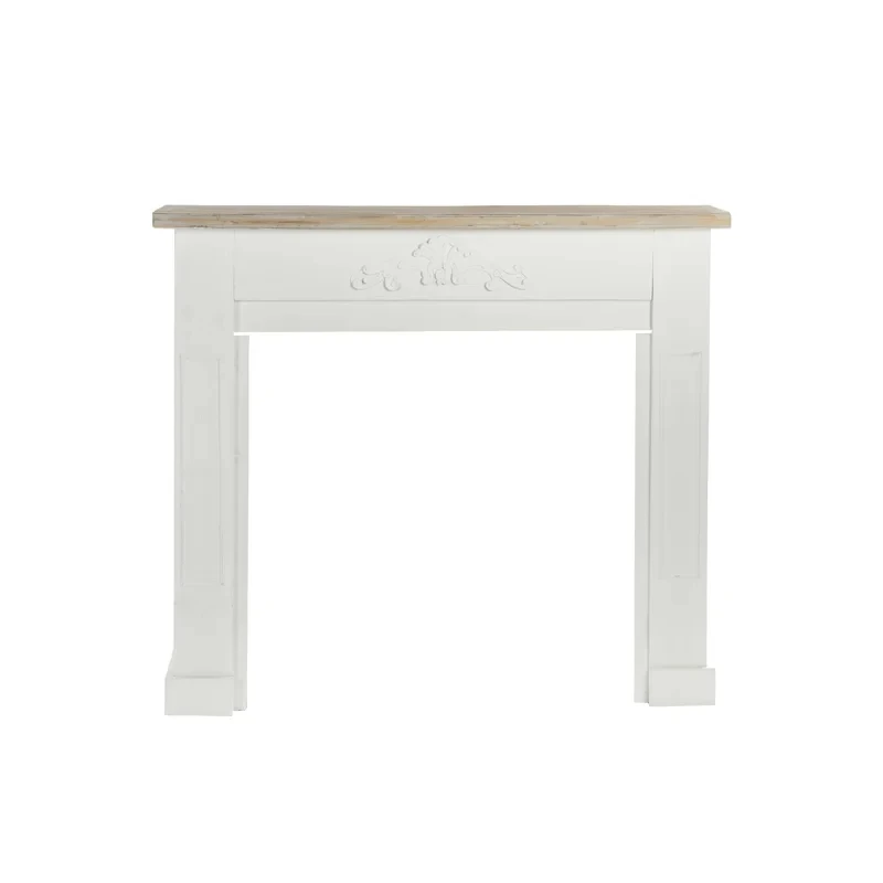 

Retro Solid Wood Fake Fireplace Decoration Shelf Floral Studio Furnishings home accessories تحف كبيره للمنزل decoration