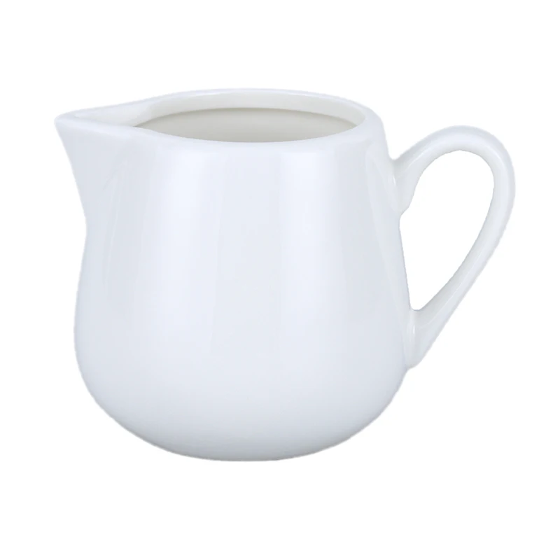 Ceramic Milk Frother Jug Coffee Latte Barista Pull Flower Condensed Can Home Coffee Accessories