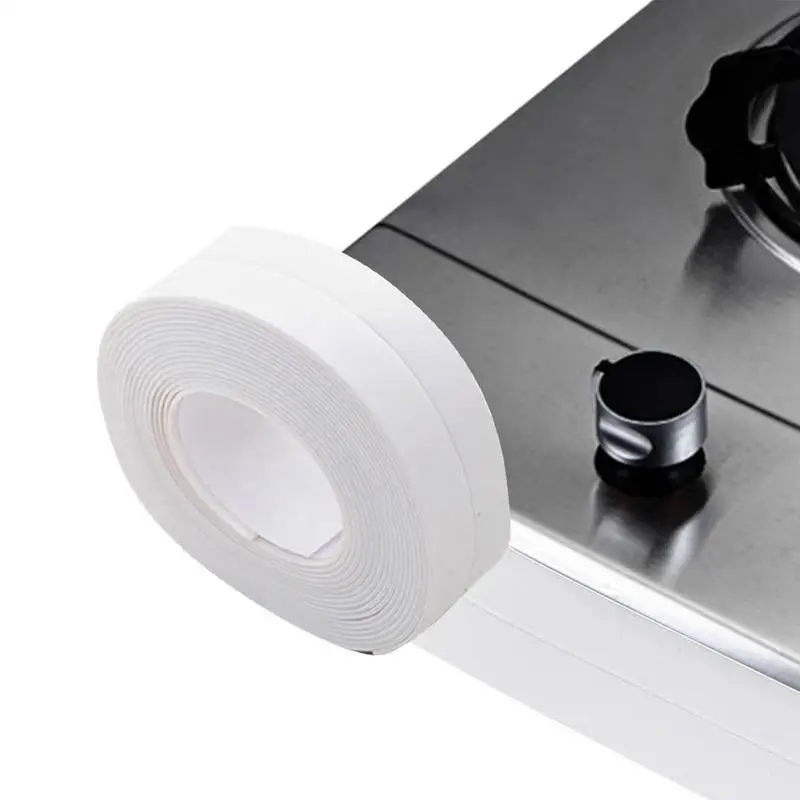 Bath & Kitchen Caulk Tape Sealant Strip Waterproof Sealing Tape For Kitchen Sink Shower Tile Sealer Adhesive Caulk Tape Kitchen