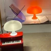 Orange Danish Mushroom Table Lamp Ornament Light for BedRoom Interior Lighting Desk Lamp Bedside Lamps Decoration Lighting 5