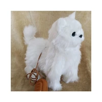 Electric Kitty Plush Leash Control Cute Electric Kitty Toys Make Sounds Singing Songs Walk Supplies 9.84x7.87in 1