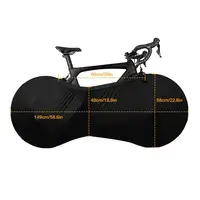 Housse de protection pour vélo de montagne, équipement de protection pour vélo de route et vtt, roues Anti-poussière d'intérieur, housse de cadre, sac de rangement anti-rayures 3