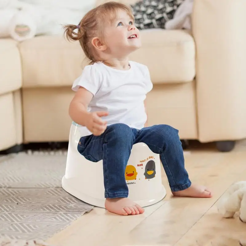 Toilet Training Seat Potty Training Toilet Seat Cute for Toddler Lightweight Spill Proof Easy Cleaning Potty for Children