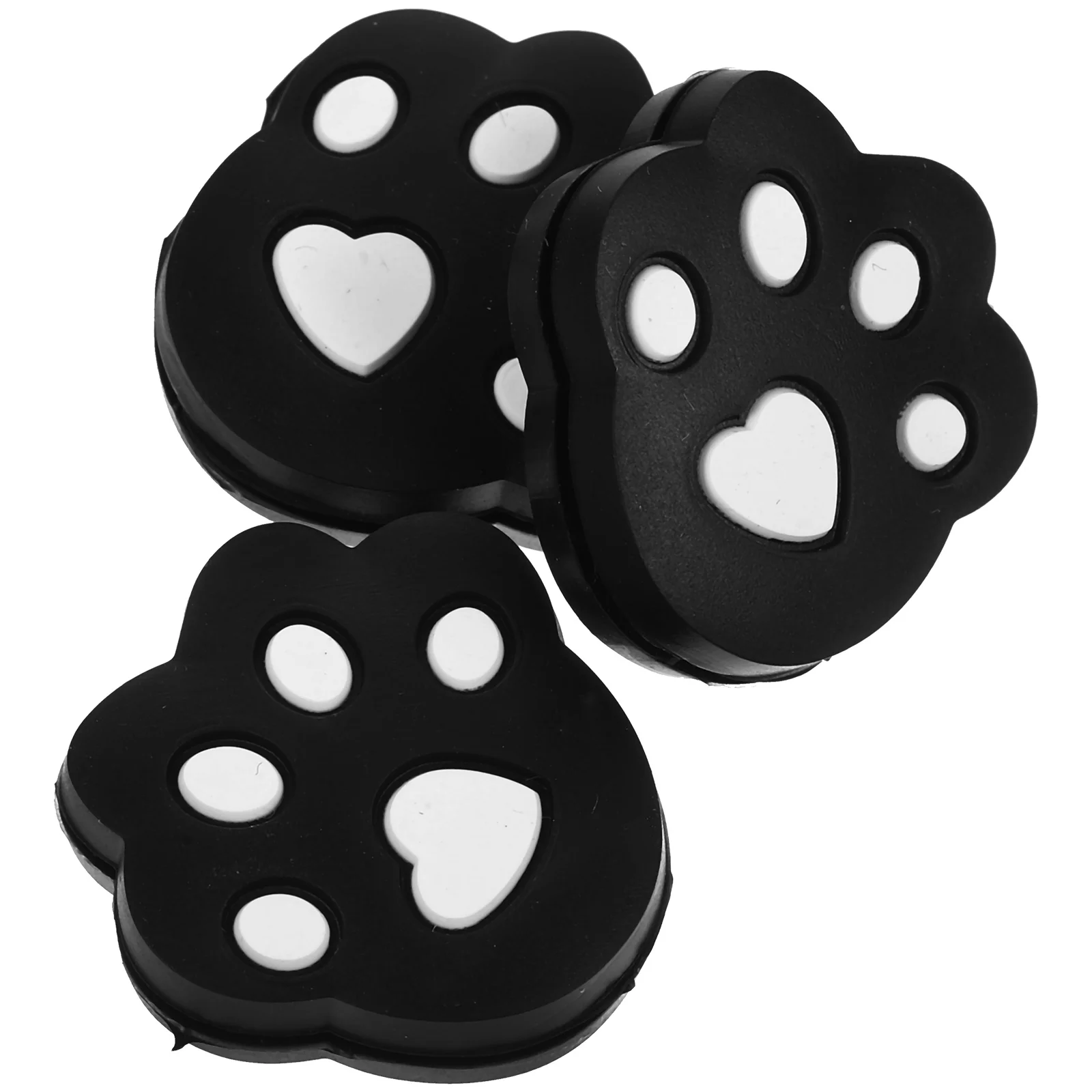 

3 Pcs Damper Tennis Racket Absorber Balls Dampeners Silica Gel Dampening Supplies