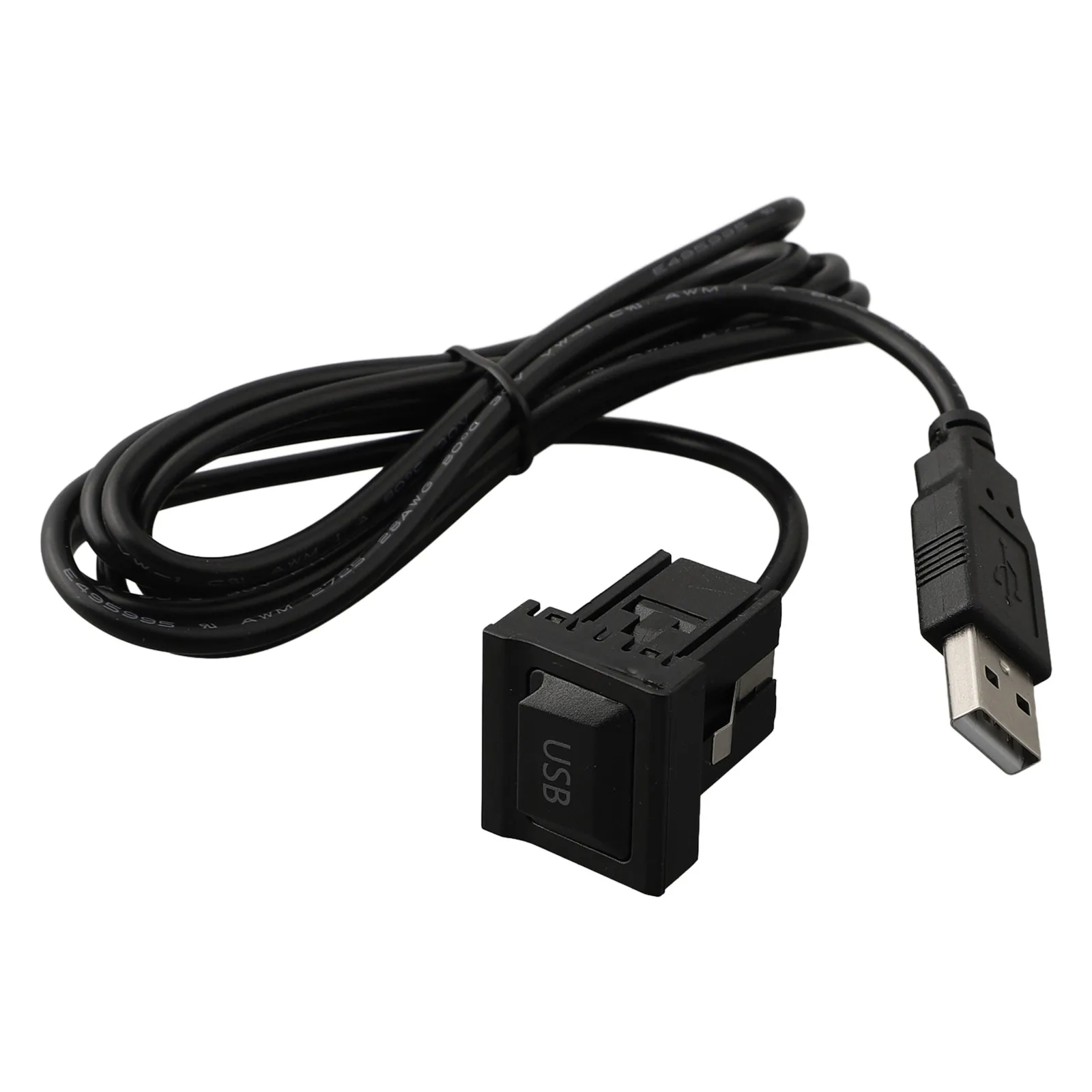 

1 шт. 1 х USB с пылезащитной крышкой, удлинитель для приборной панели, двойной USB-удлинитель, высококачественный адаптер для USB-порта, кабель
