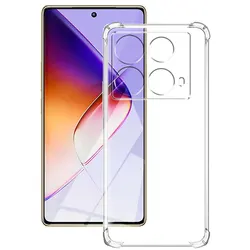 Clear Shockproof Silicone Soft Phone Case Cover for InfinixNote40ProPlus (Shockproof Case)