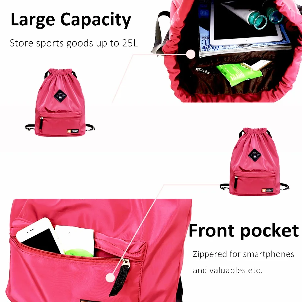 

Waterproof Sport Bag Gym Bag Softback Sports Backpacks Women Men Sports Bags Sport Accessories Bag for Gym Fitness Running