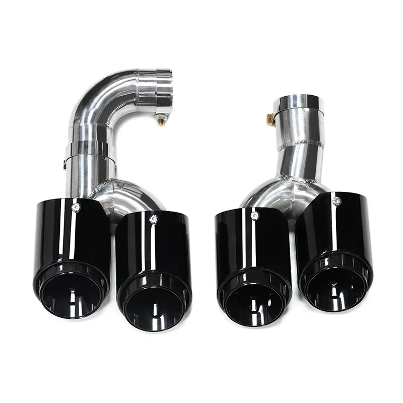 For BMW X3 G01 X4 G02 + Quad Car Exhaust Tip Changed X3M X4M Bumper Exhaust System Nozzle Muffler Tip Tailpipe exhaust muffler tip