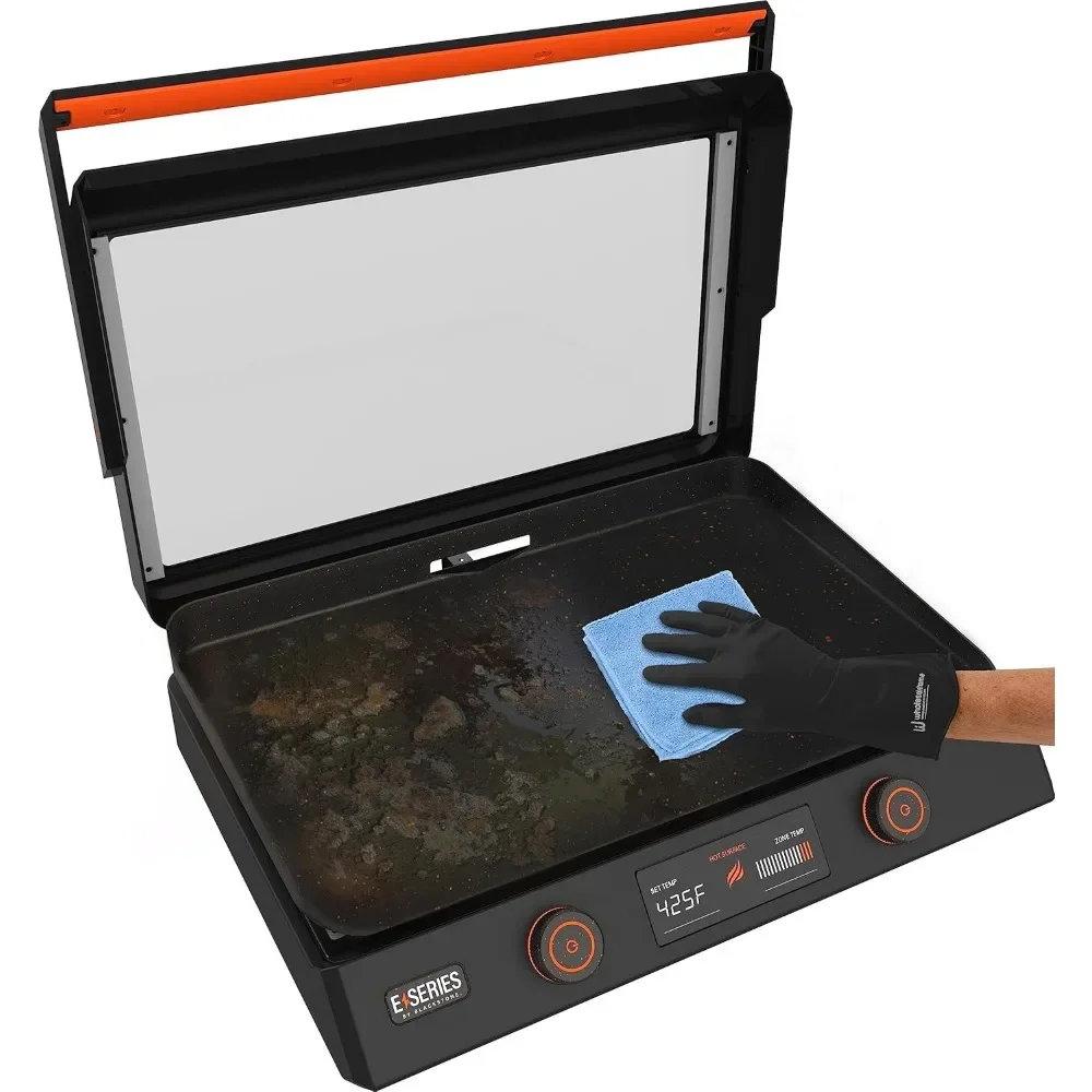 Electric Grill,22 Inch，With Tabletop Large Griddle with Blackstone Griddle Accessories for Indoor and Outdoor Use 5