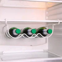 B02C-réfrigérateur vin présentoir ménage réfrigérateur support de rangement fournitures de cuisine support de rangement support de rangement 5