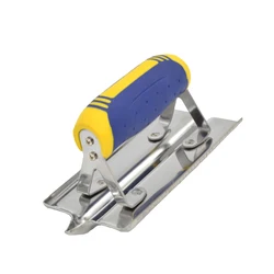 Stainless Steel Concrete Hand Edger Groover Tools Set Plaster Cement Finishing Concrete Hand Edger Hand Tools