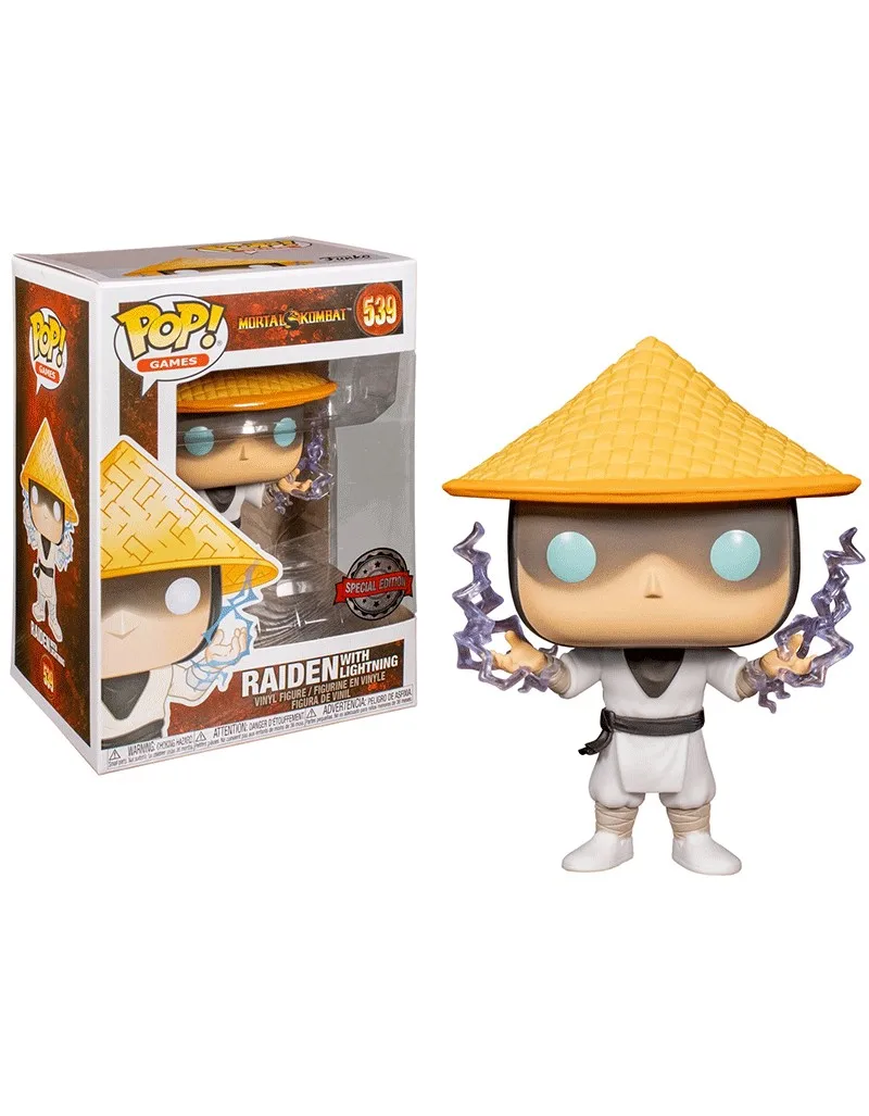 Funko Pop Raiden With Lightning Mortal 