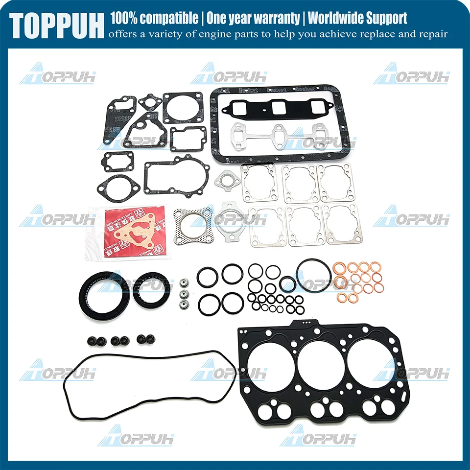 

30-236 30-0236 Full Gasket Set For Yanmar 395 Refrigerated truck For Thermo King