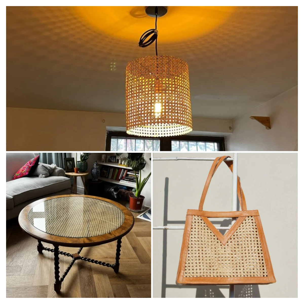 Natürliche Rattanrohr-Gurtbandrolle, 55/60/65/70 cm Breite, große 8–10 m Rattanrolle, Kannenmaterial, Rattanstoff für Projekte – Detail 1