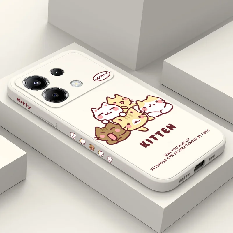 Adorable Soft Cat Silicone Phone Case Cover