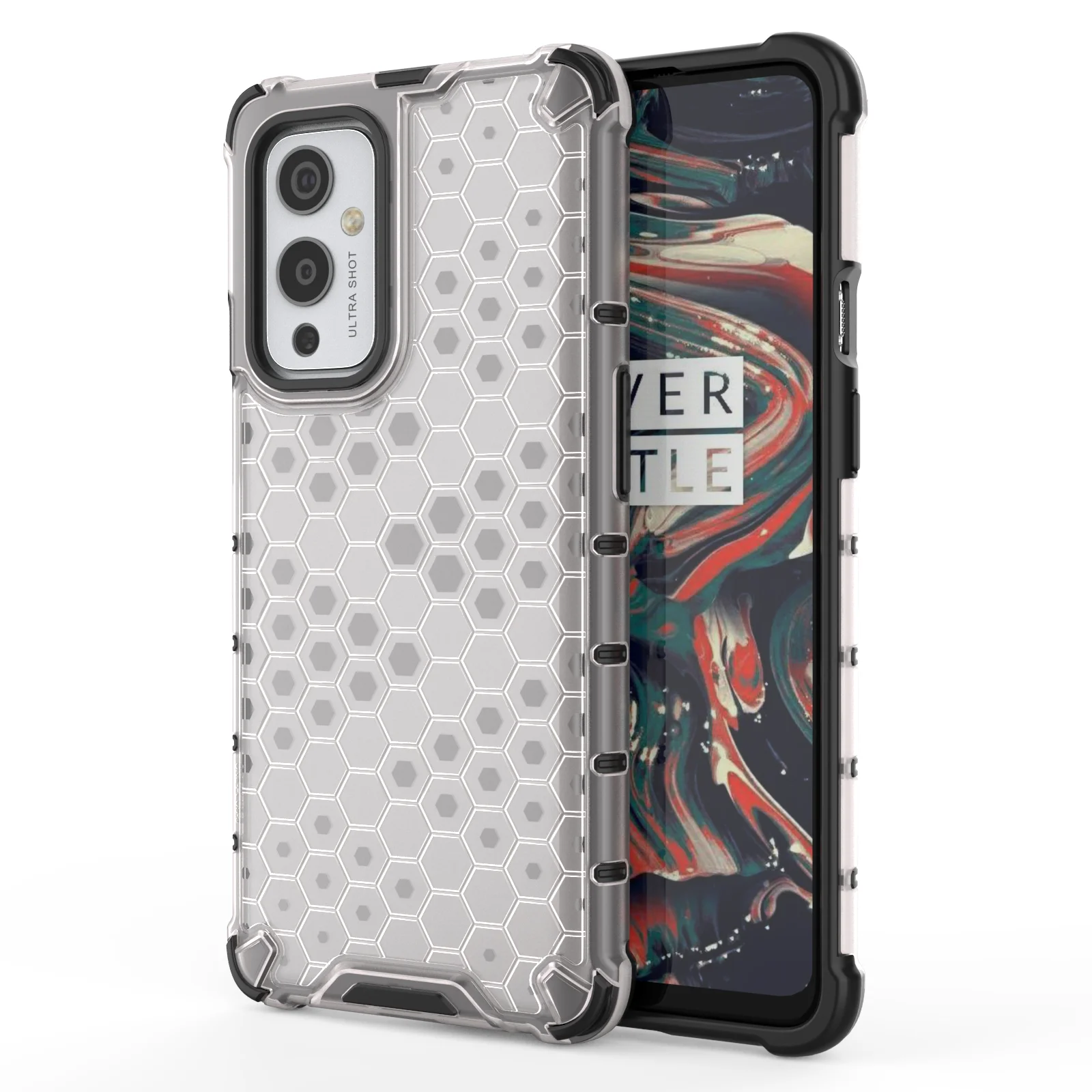 Per Oneplus 9 9 Pro Antiurto Armatura Paraurti Design A Nido D'Ape Custodie Per Telefoni Coque Fundas Per Iphone Oneplus 9R Oneplus 9 Rt