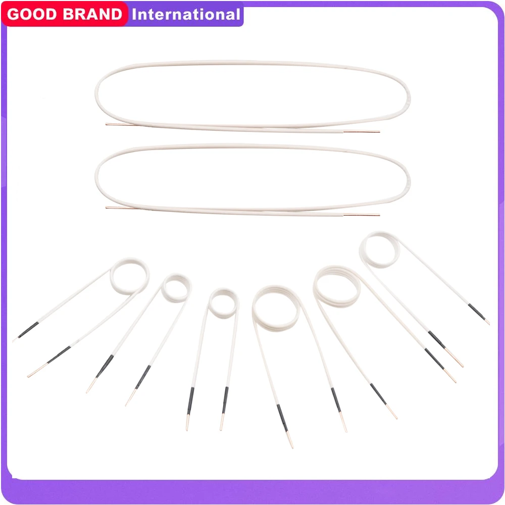Mini Magnetic Heater DIY Induction Coils Induction Coil Ductor Magnetic Heater Kit Flameless Heat Accessories 8/10Pcs induction heater