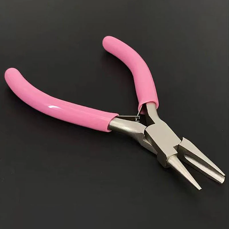 둥근 오목형 펜치, 와이어 루핑 펜치, 정밀 보석 펜치, DIY 보석 제작용 와..